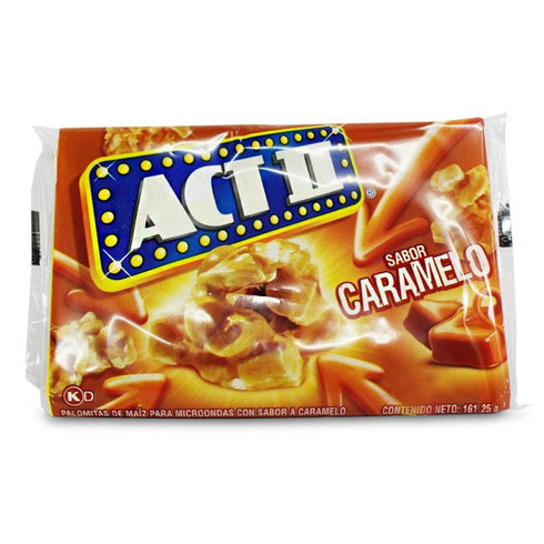 PALOMITAS ACT II 161.25G CARAMELO
